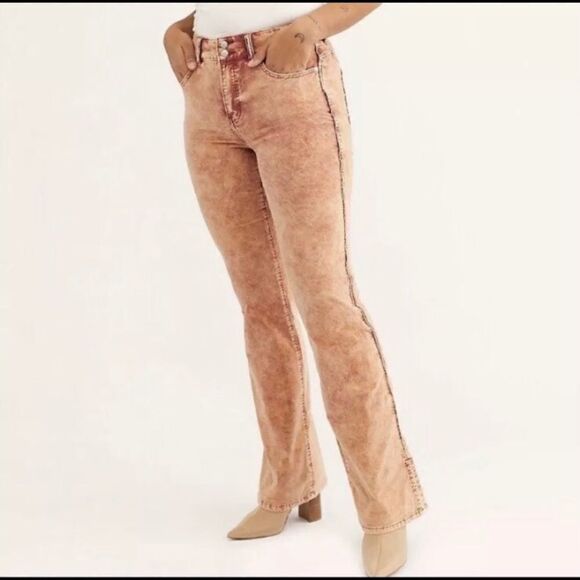 NWOT We The Free Curvy Pants Size 25 velvet - Picture 1 of 8